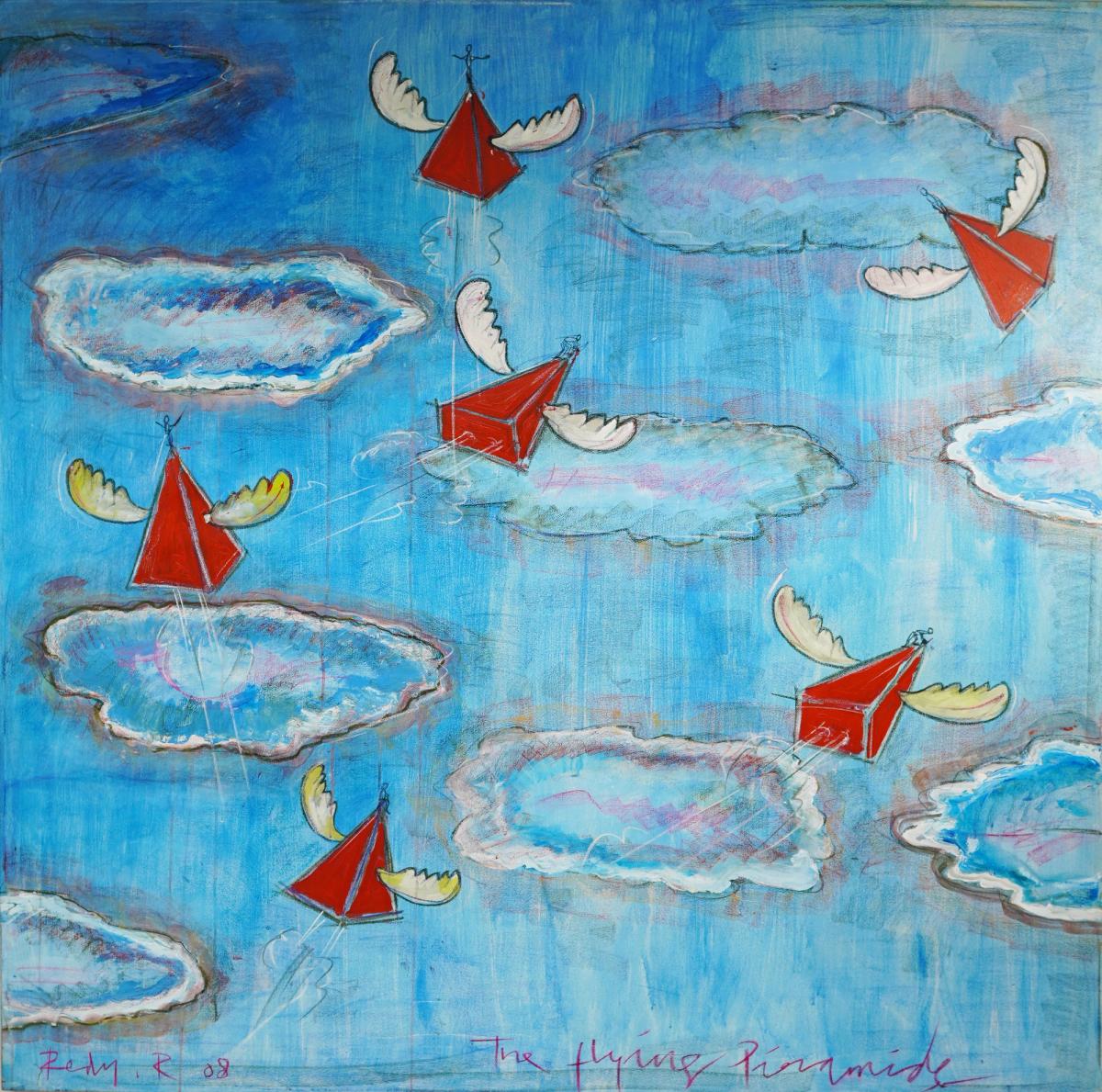 The Flying Piramids by Redy Rahadian