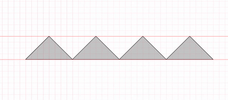 Zigzag pattern