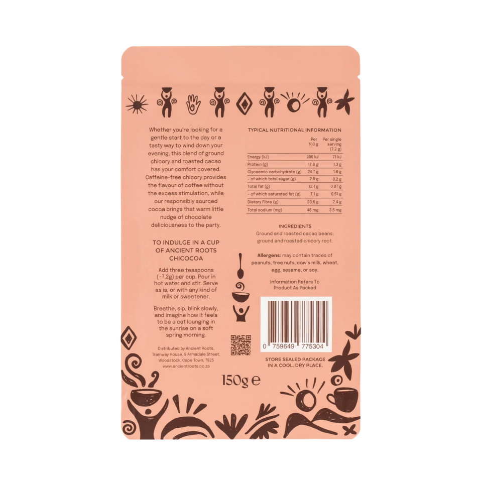 Chicocoa pouch back flat