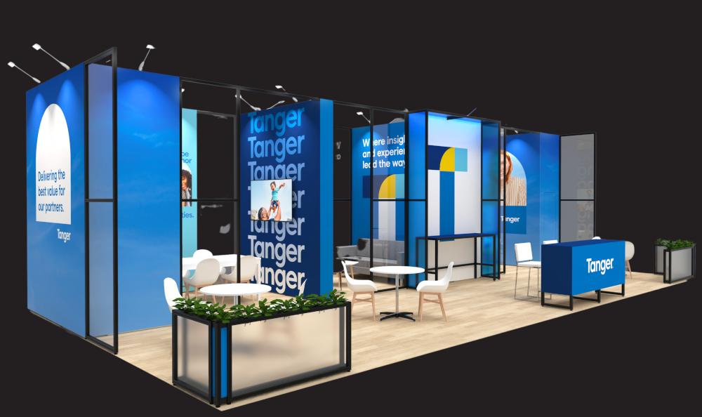 An image of our outstanding trade show booth