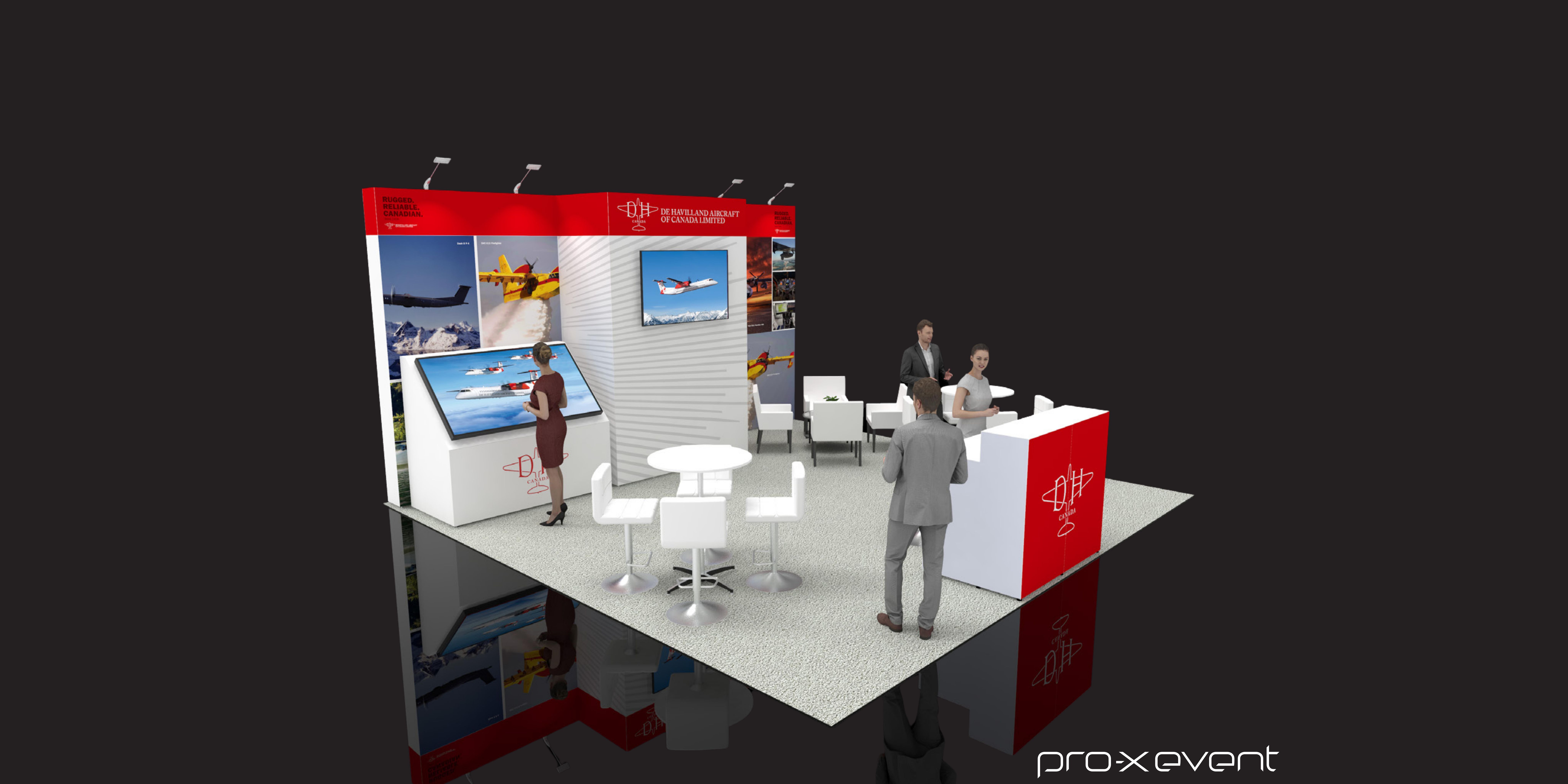 DH Canada Trade Show Booth