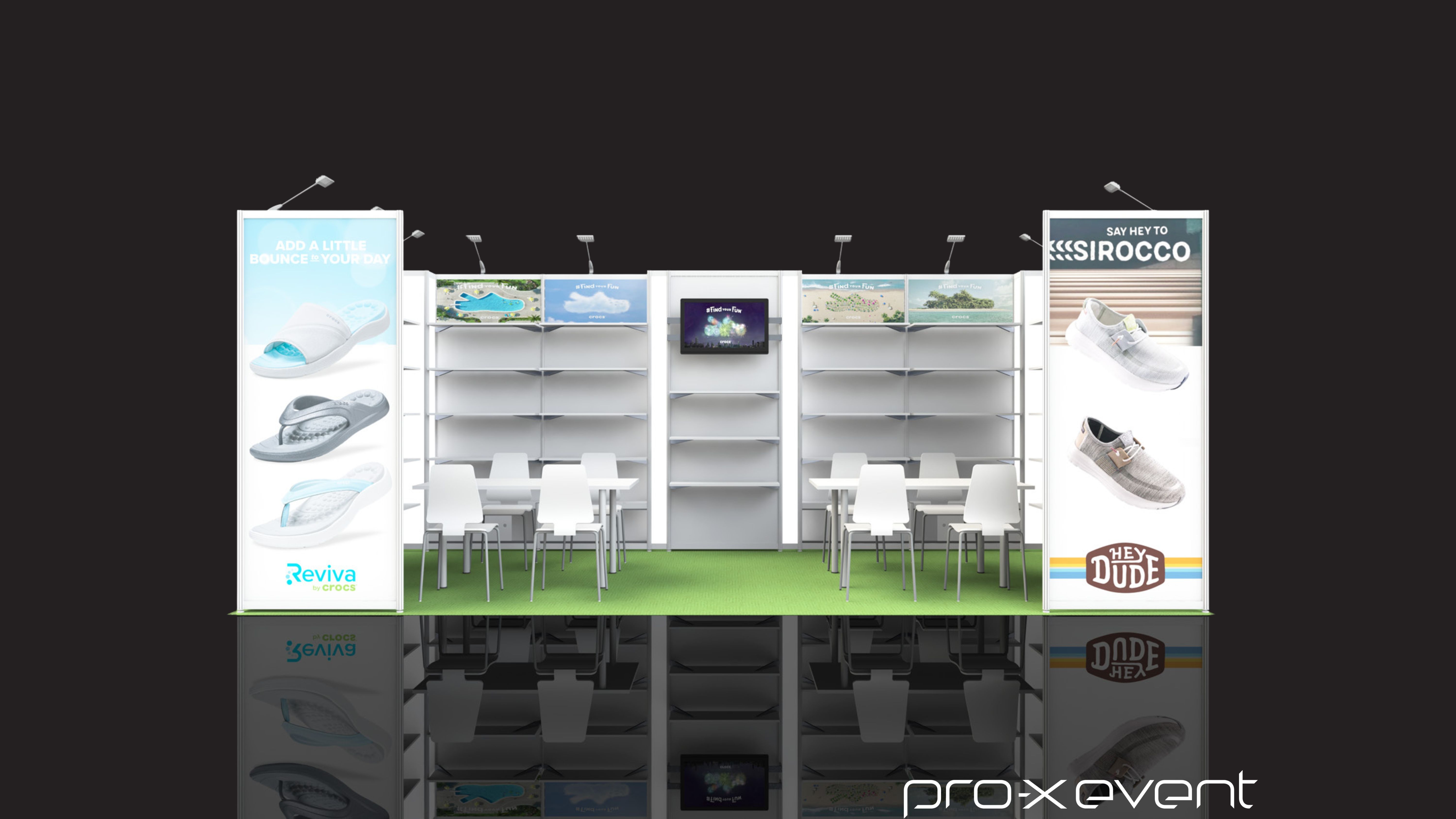 Crocs Trade Show Booth