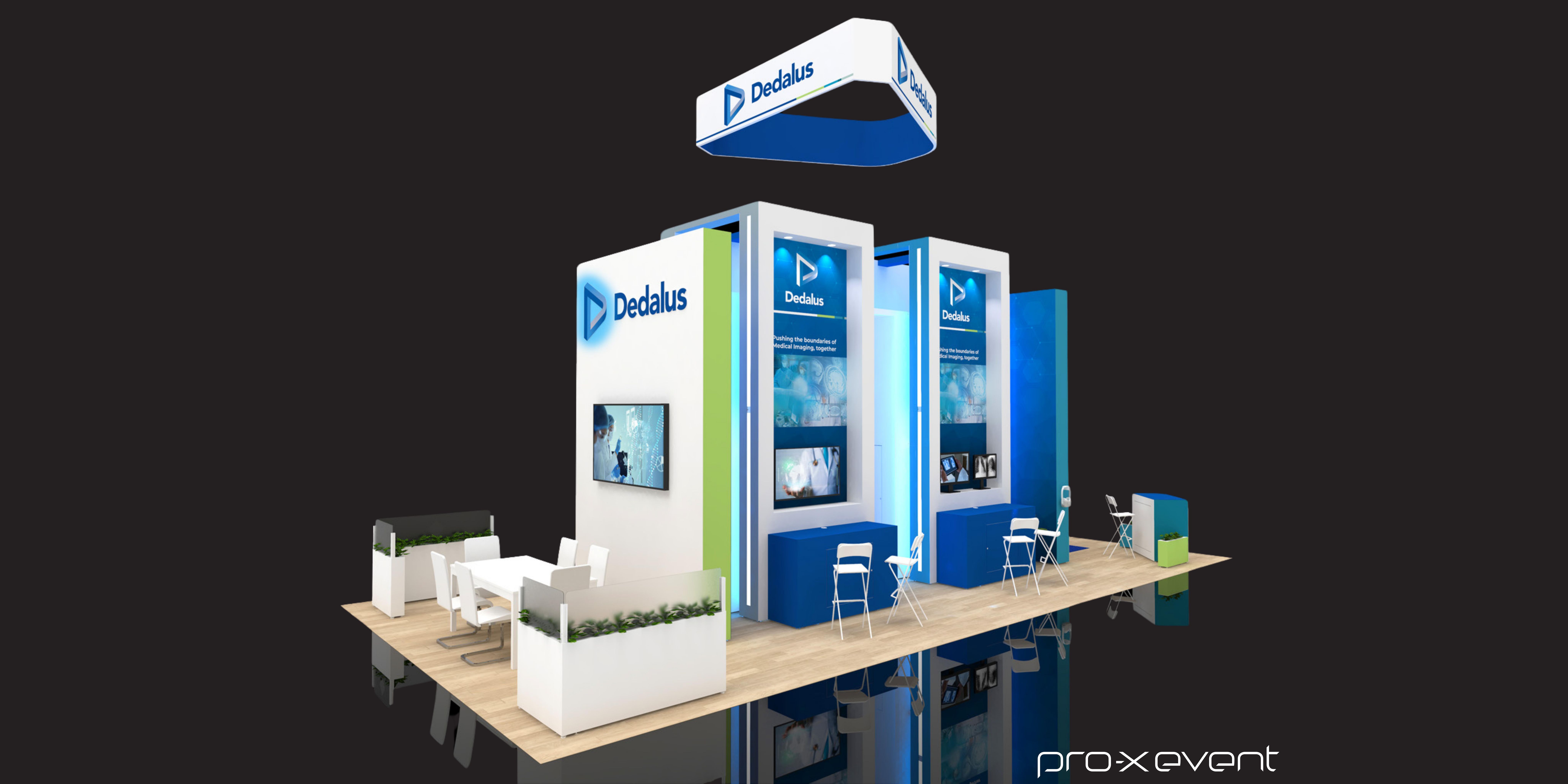 Dedalus Trade Show Booth