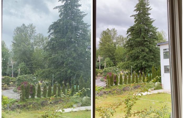 Summer vs winter window cleaning Kamloops