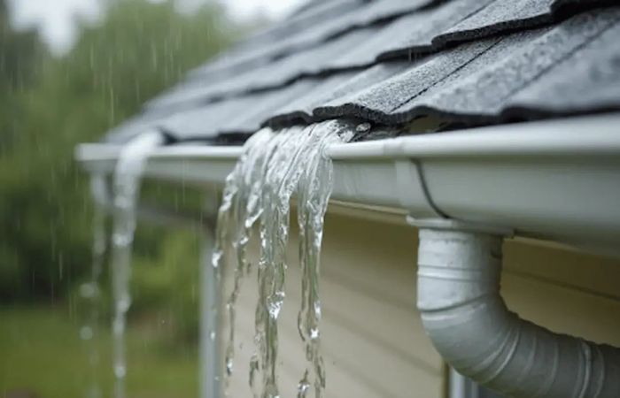Overflowing gutters and what they signal