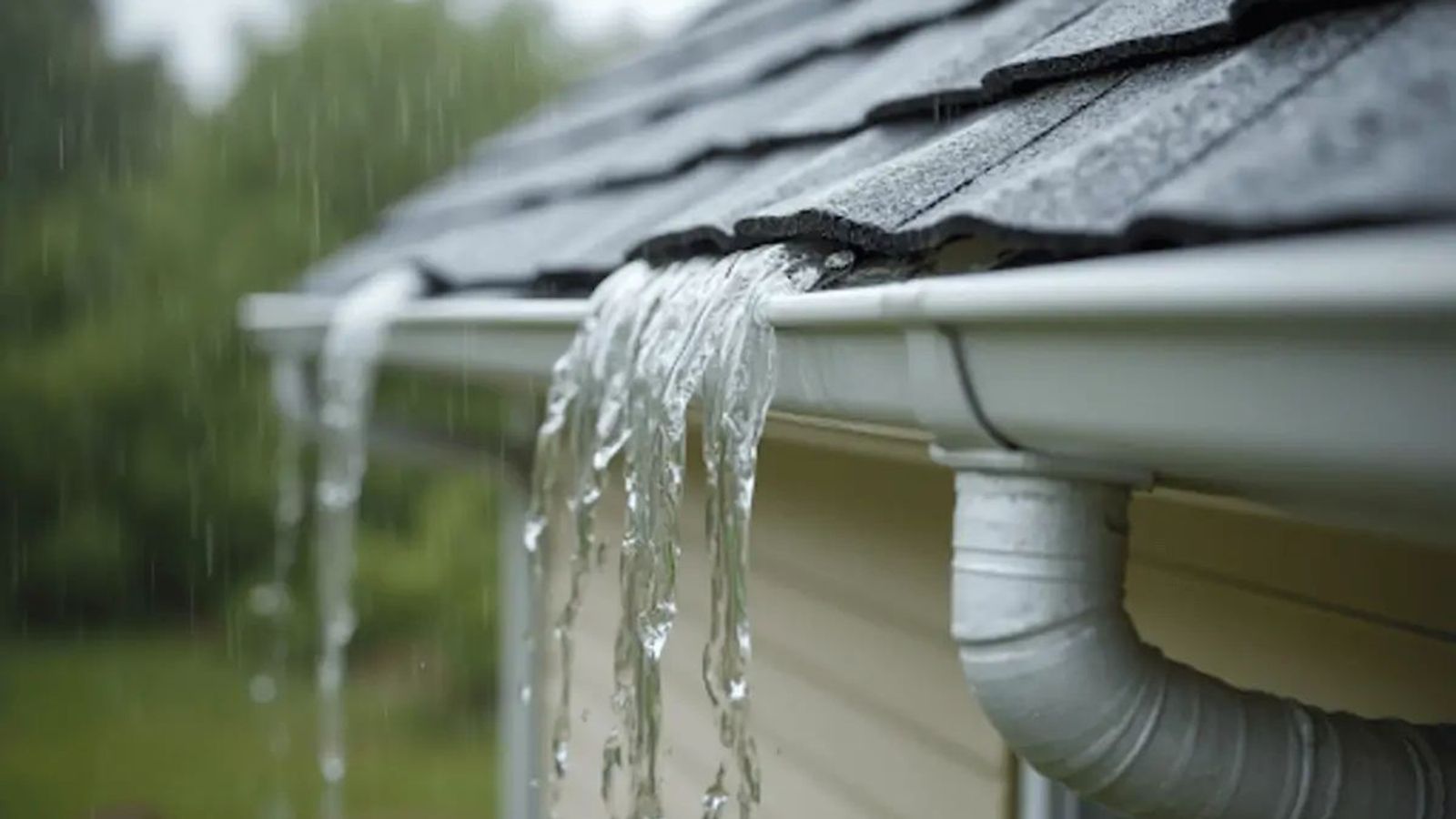 Overflowing gutters and what they signal