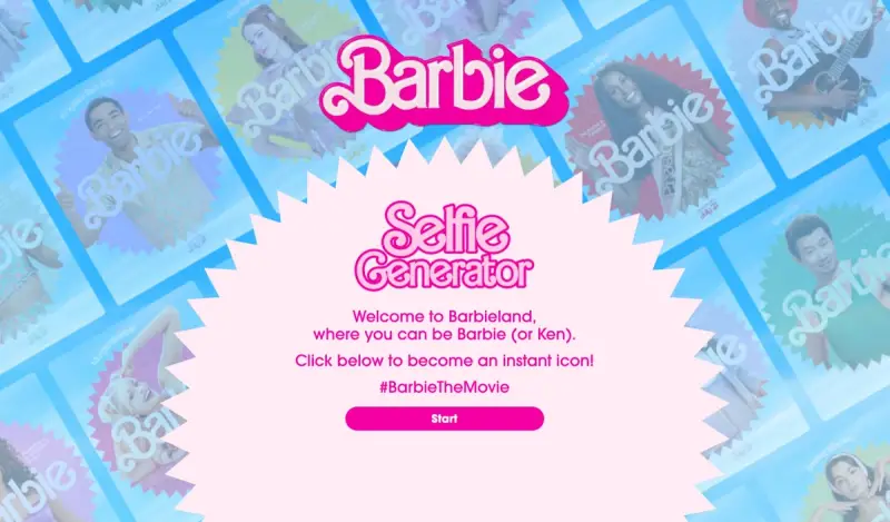Barbie's Cohesive Brand Experience