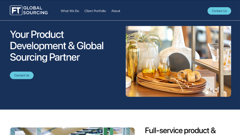 FT Global Sourcing website