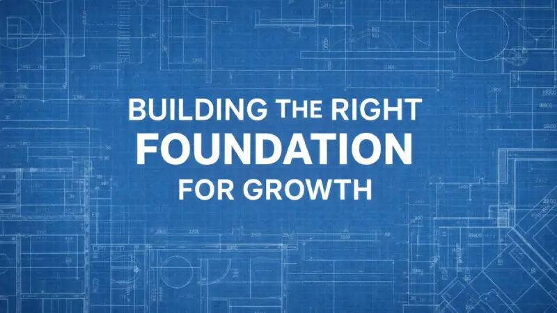 Building the Right Foundation for Growth