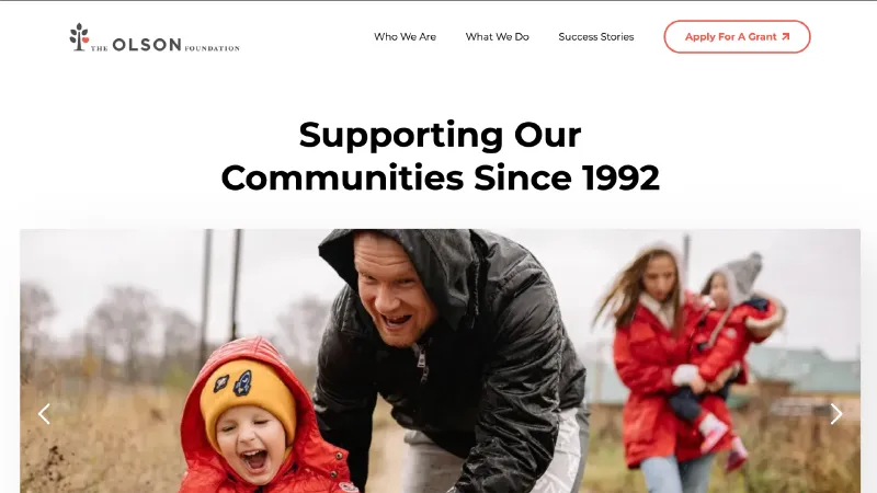 Olson Foundation website