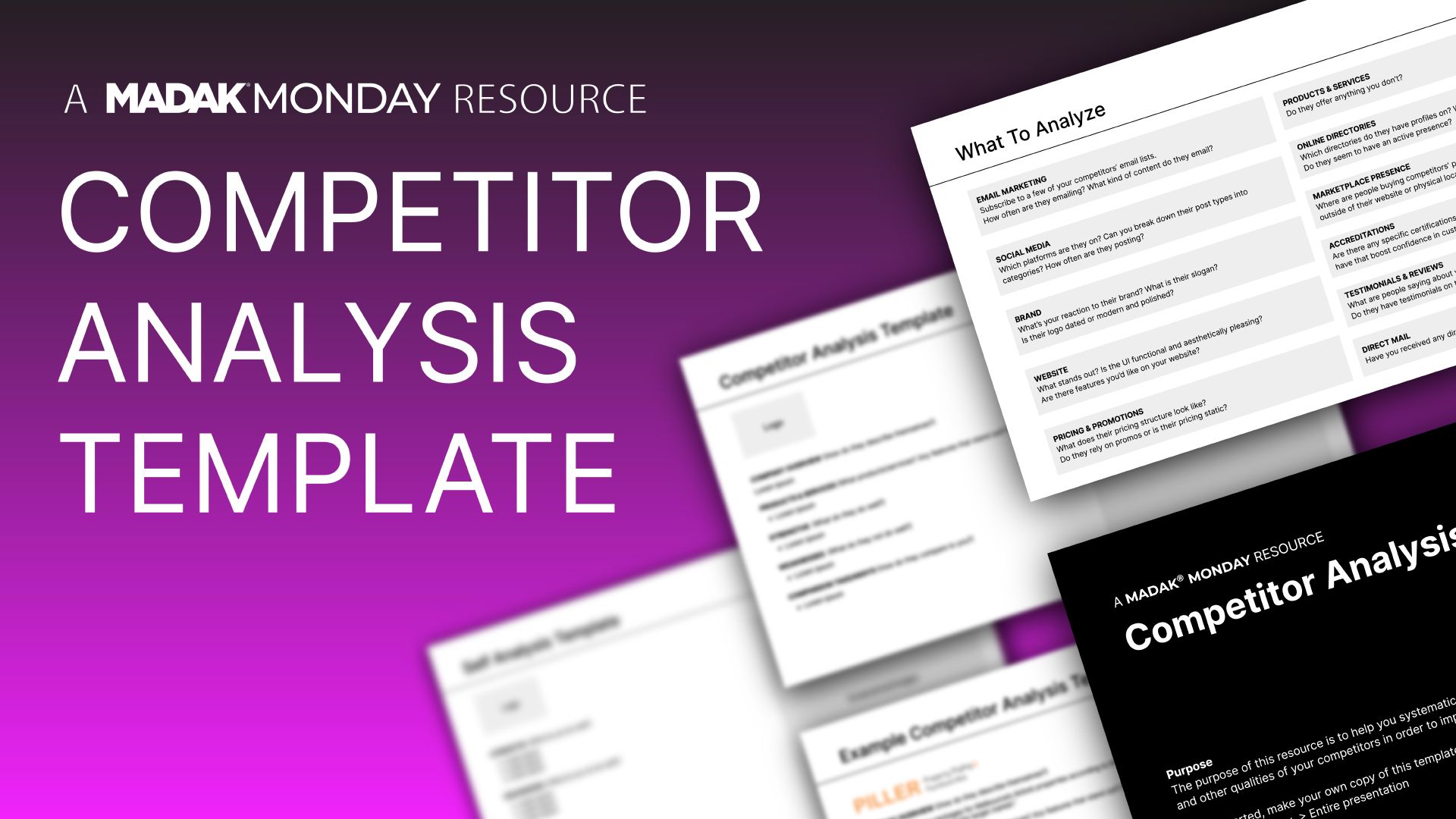 Strategic Insights - Crushing Your Competition