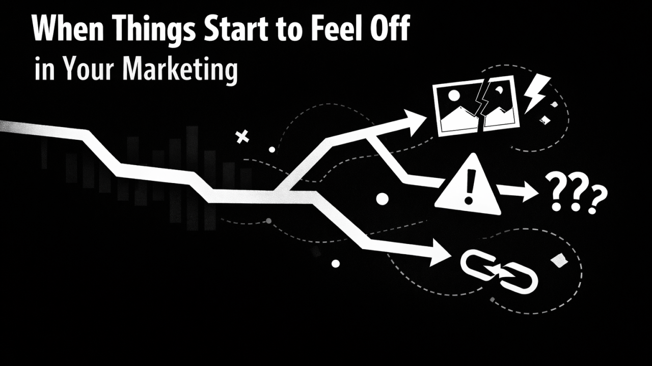 When Things Start to Feel Off in Your Marketing