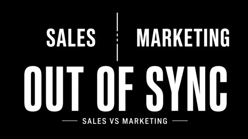 When Sales and Marketing Aren’t Aligned, Everything Slows Down