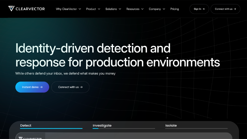 ClearVector website