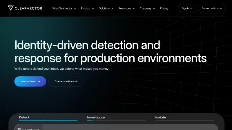 ClearVector website