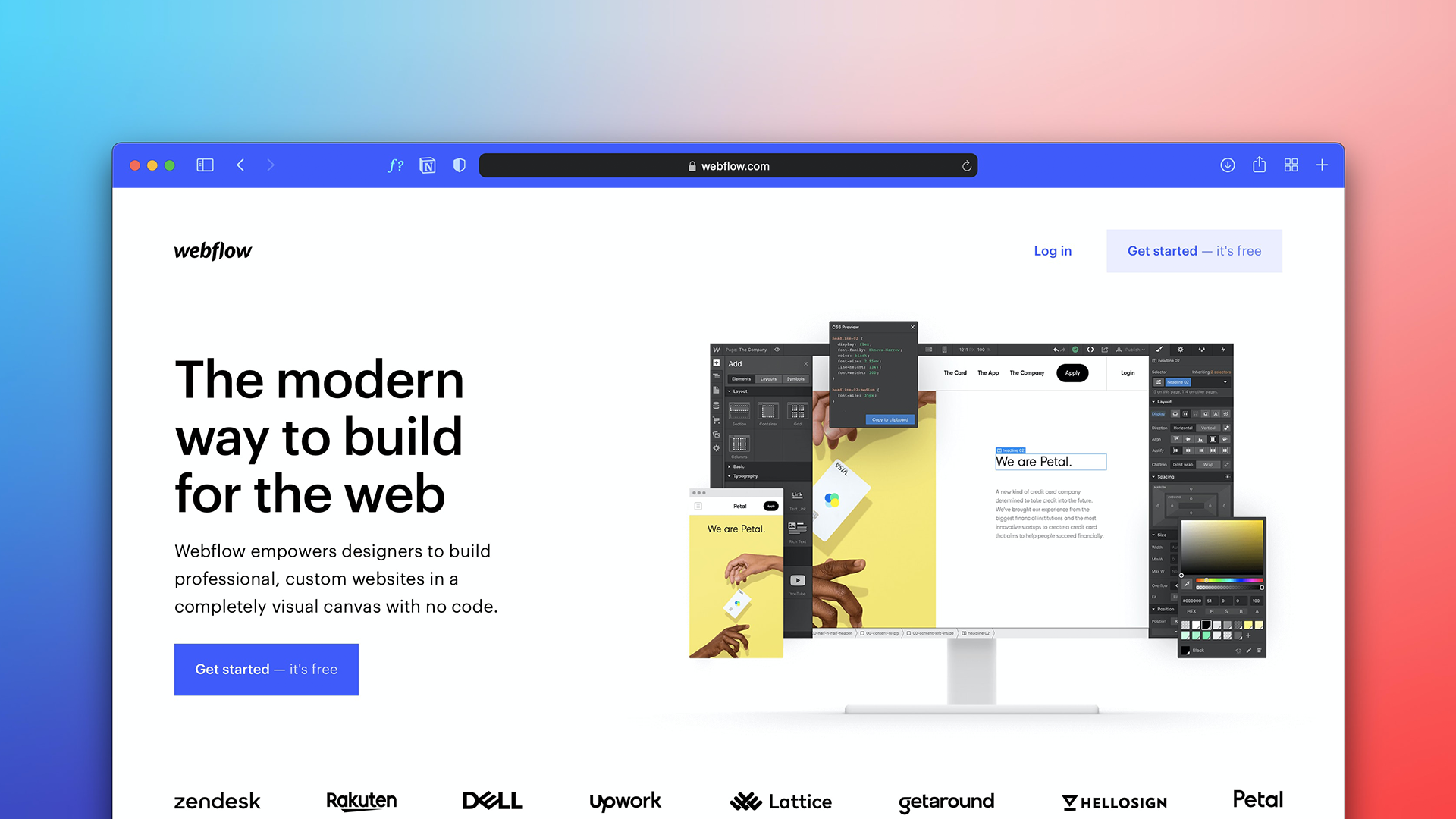 Why Build Webflow?