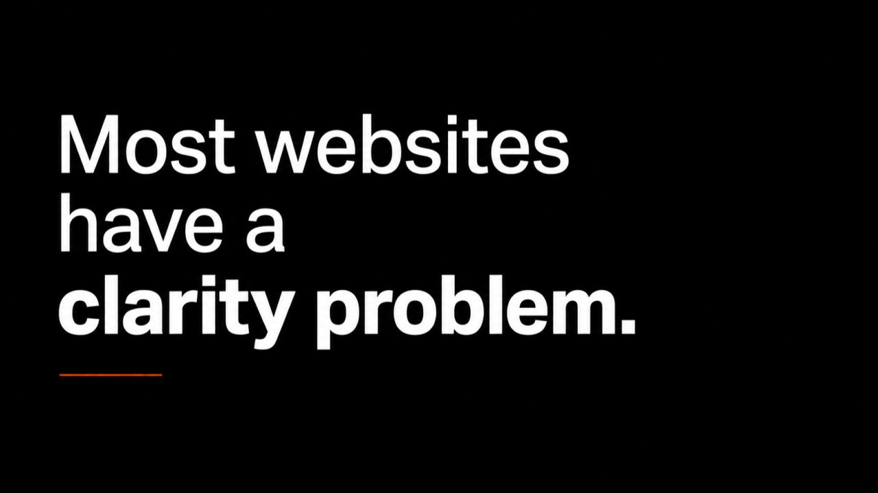 Most Websites Have a Clarity Problem