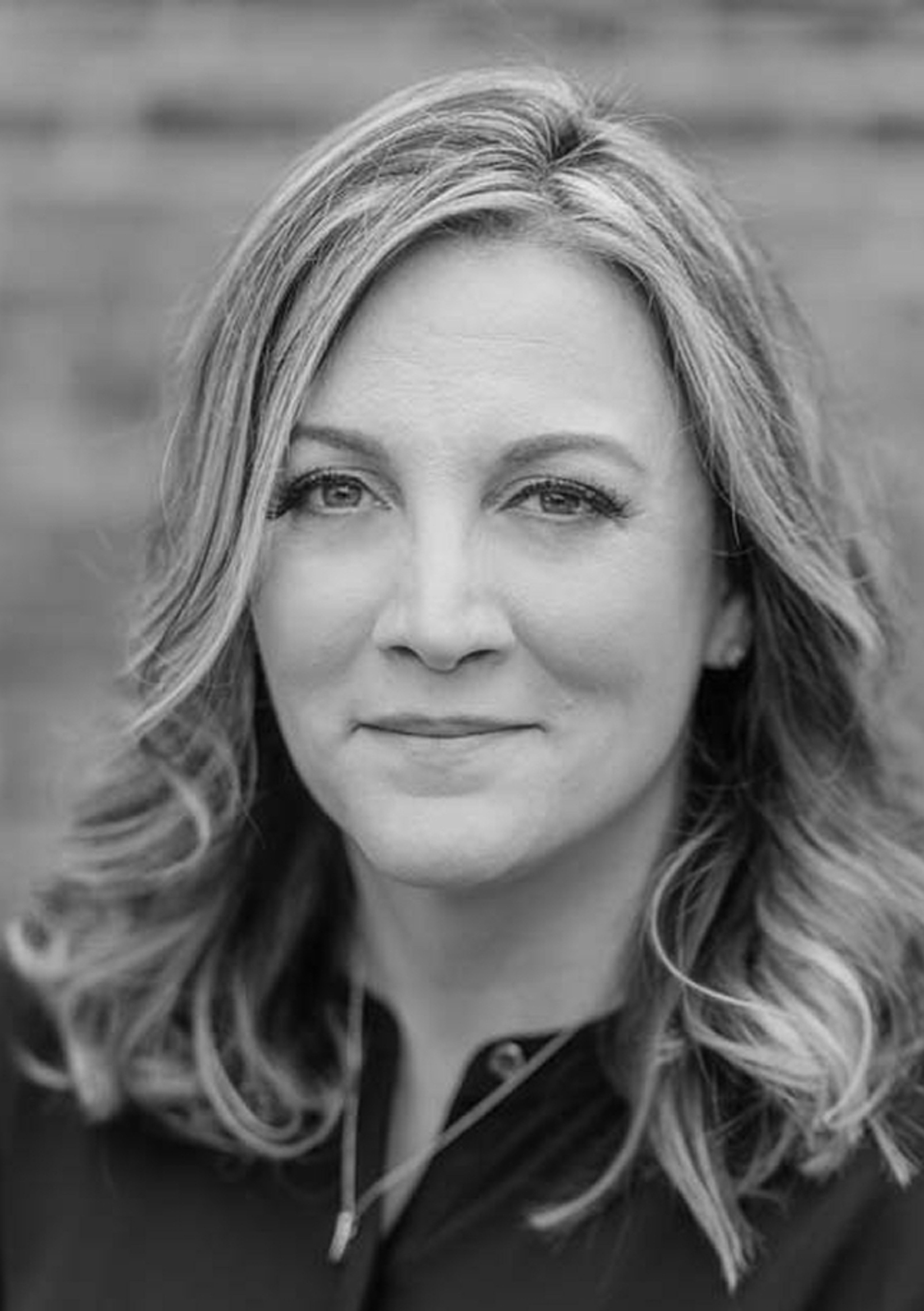 black and white portrait of Christine Di Donato