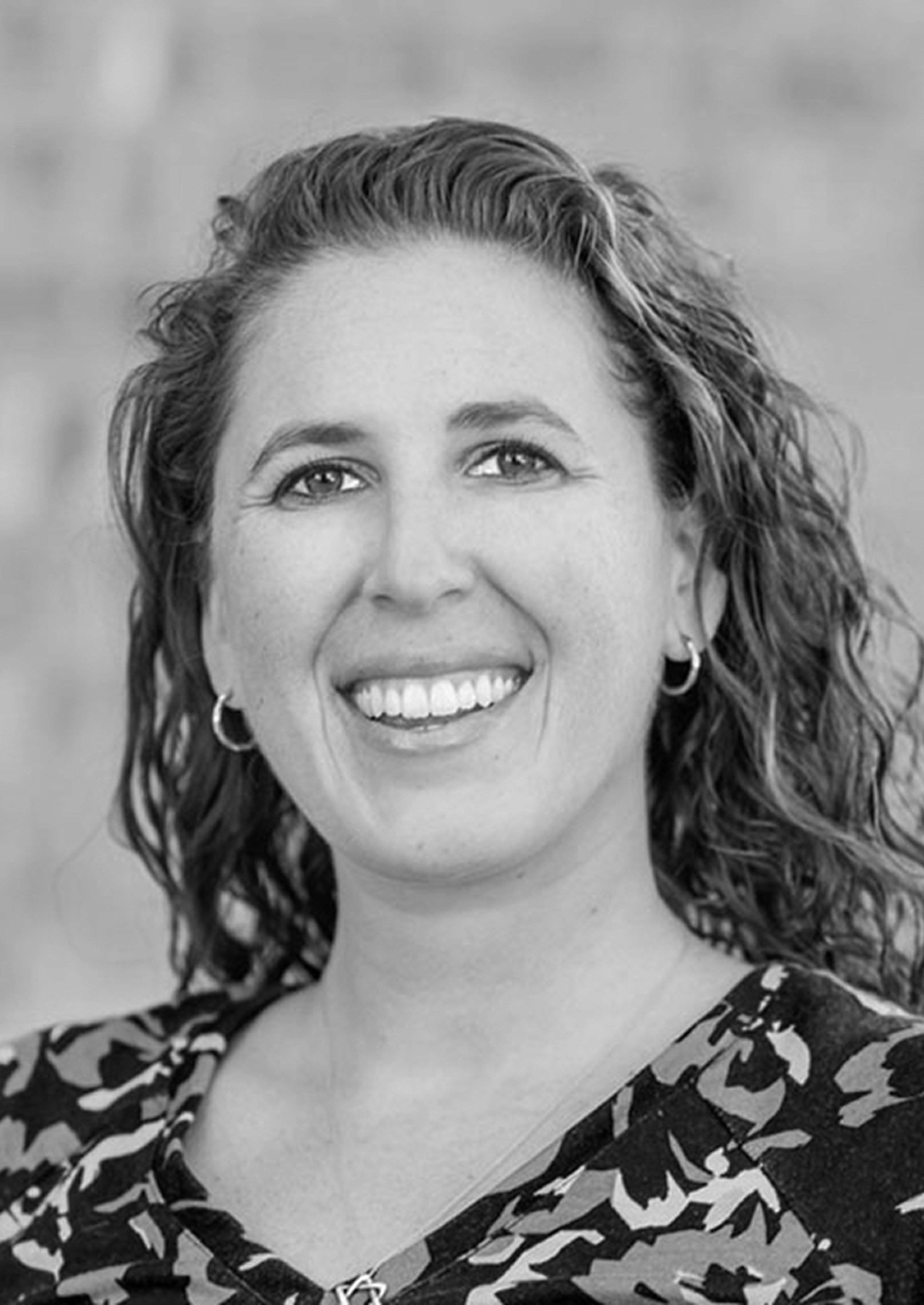 black and white portrait of Hele Rose