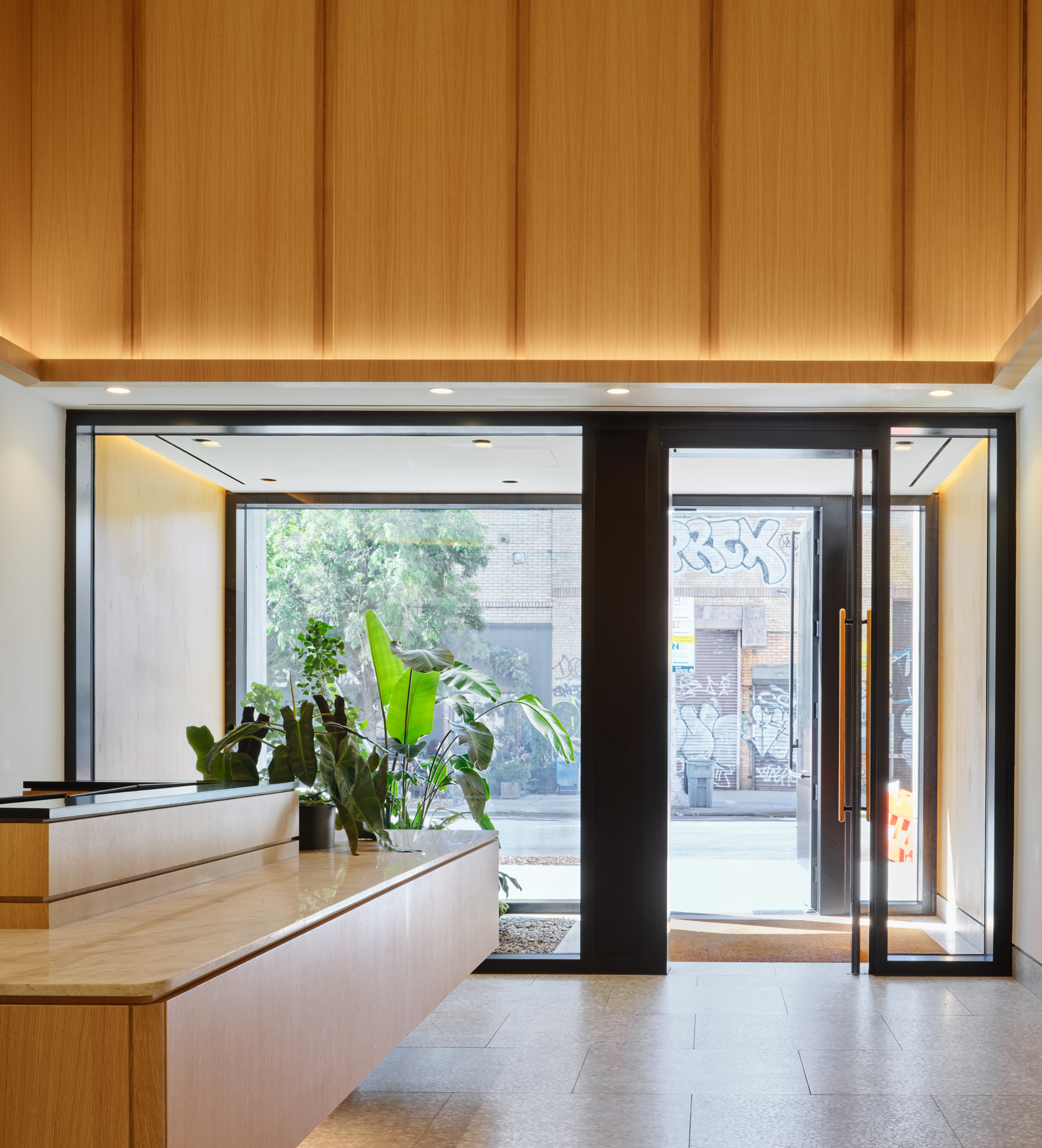 view of entryway from inside