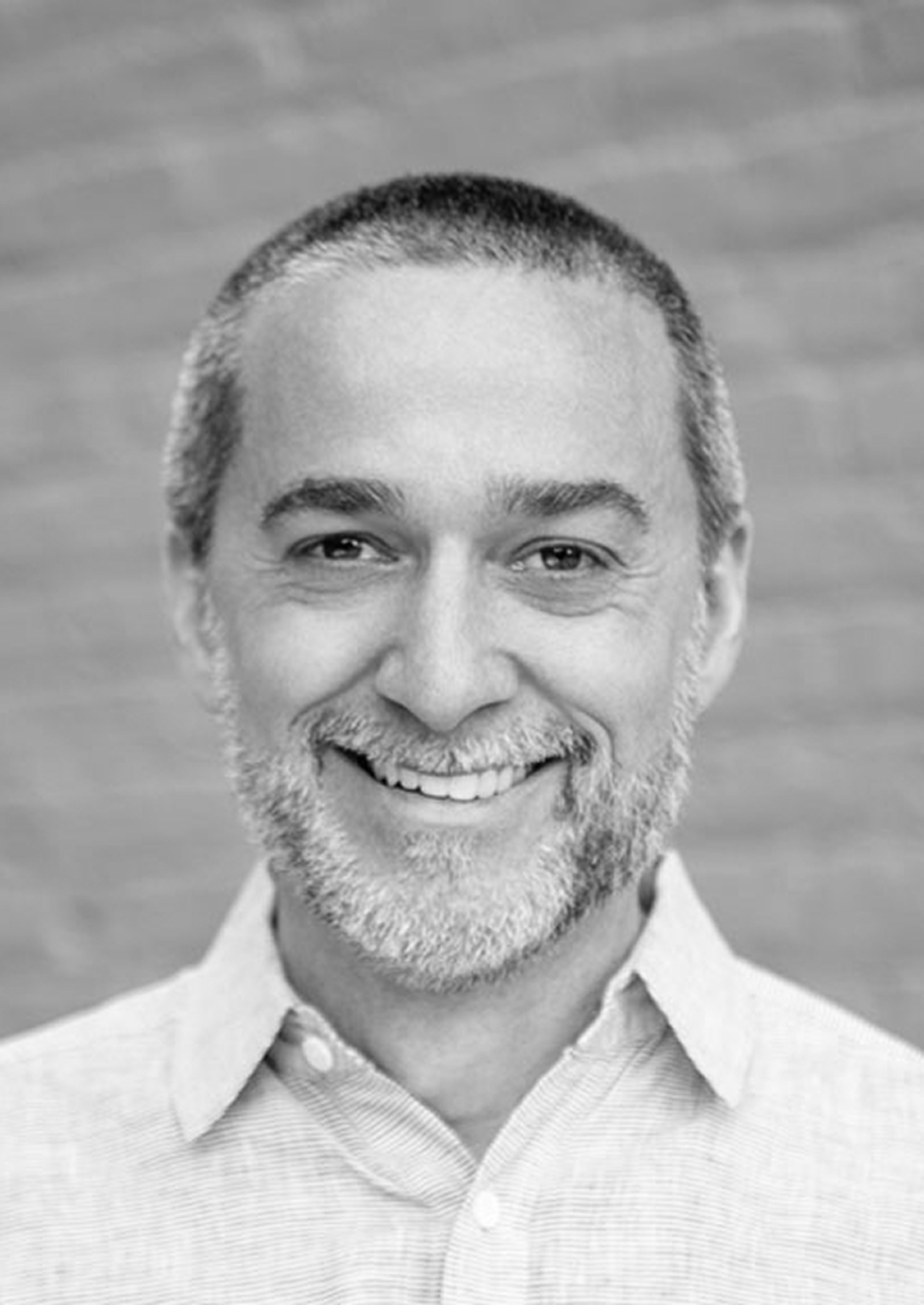 black and white portrait of Steven Spektor