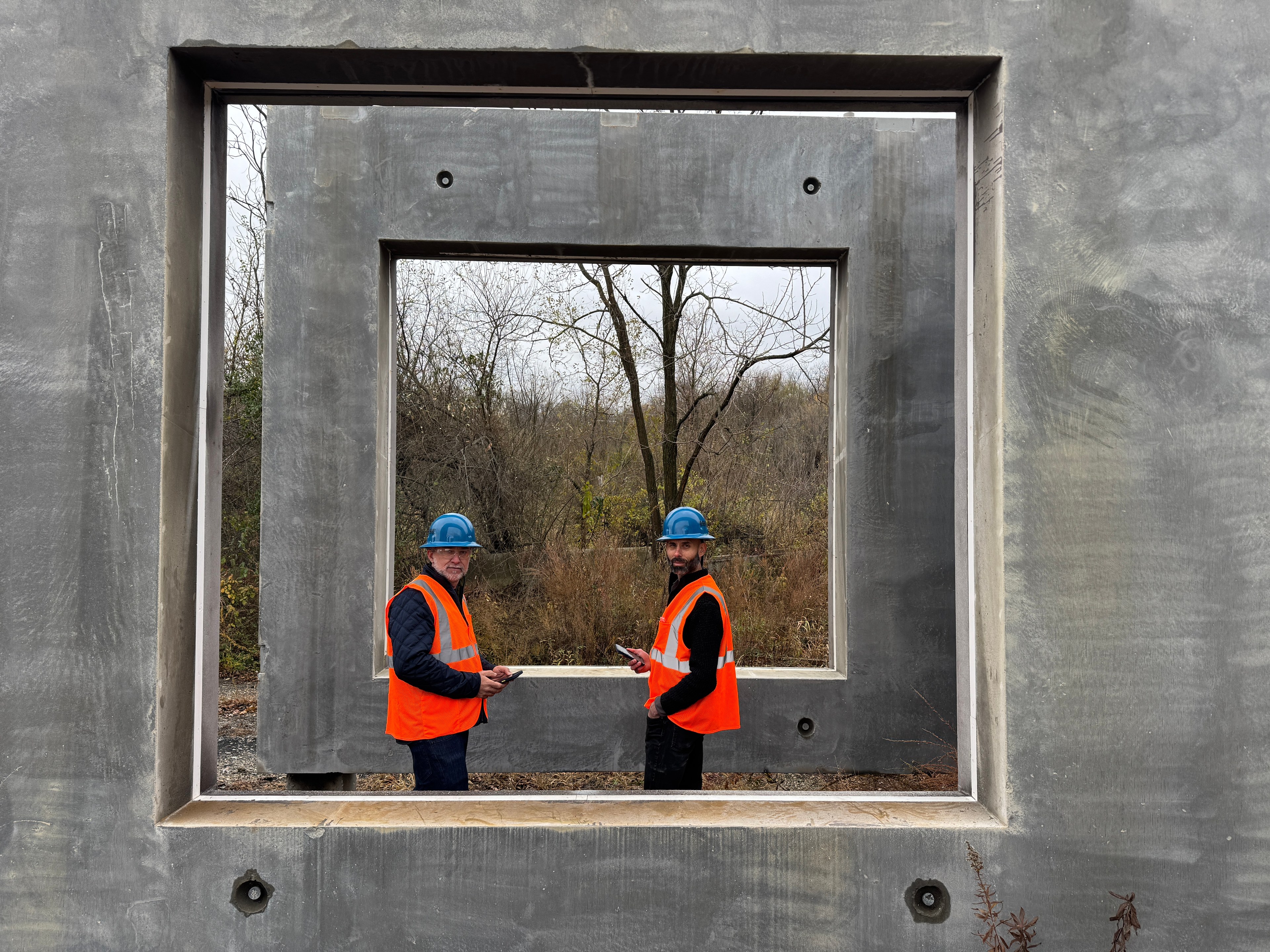 team on the construction site