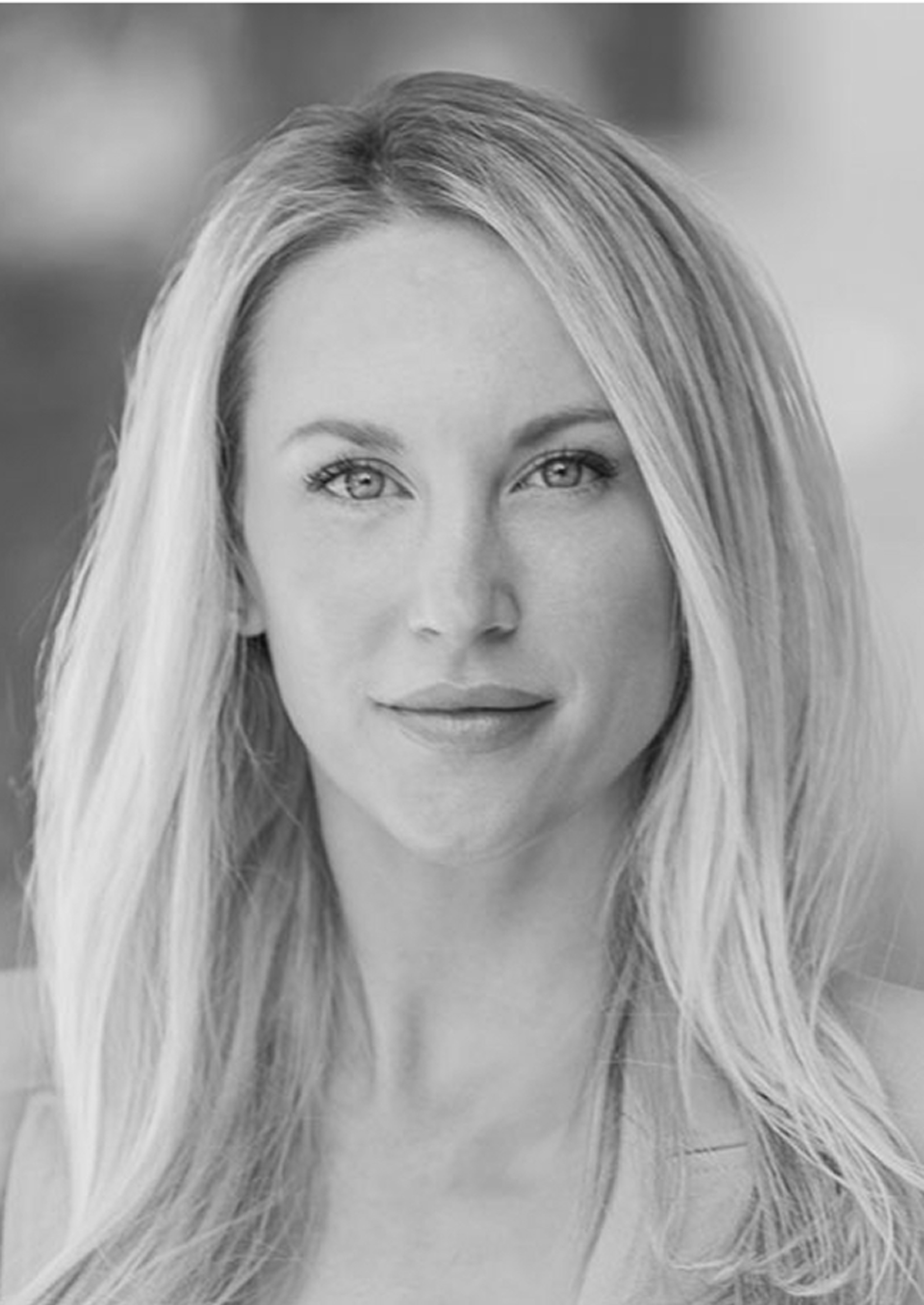 black and white portrait of Michelle Easterlin