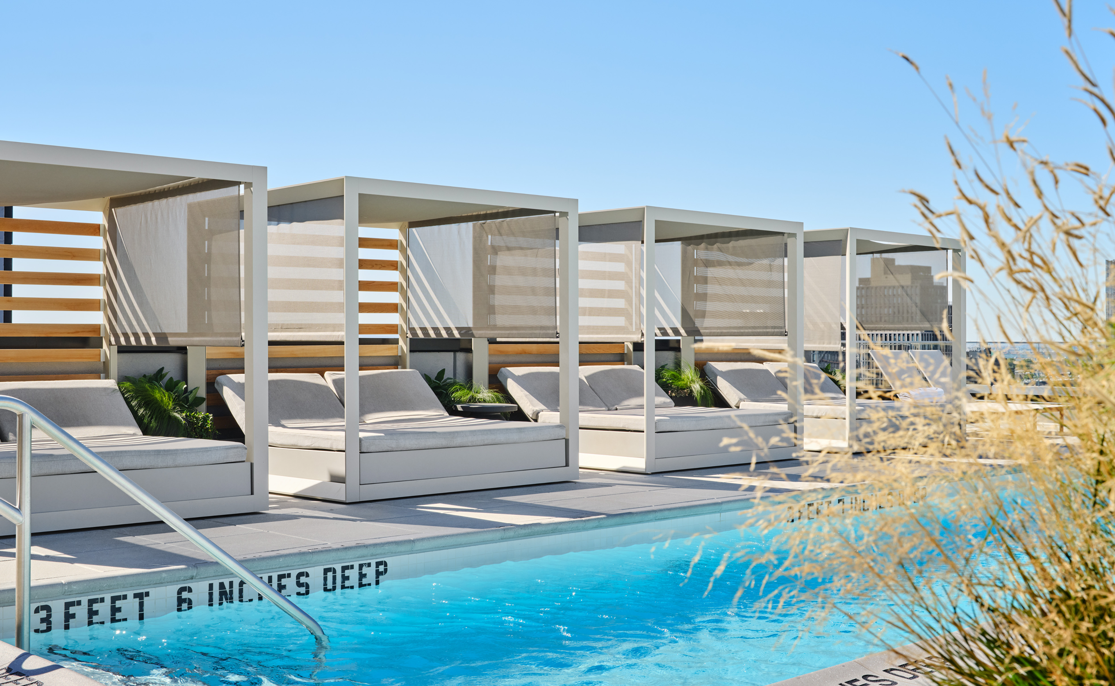 rooftop pool amenity