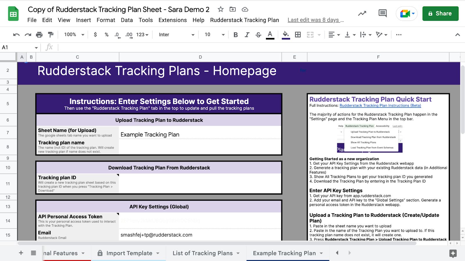 Get Started with Tracking plans