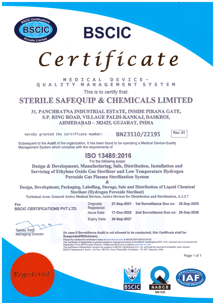 SSQ certificate document 1