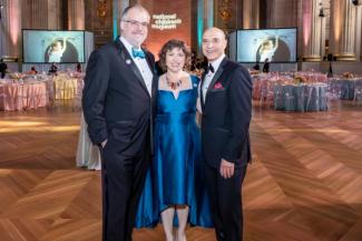 David and Kiryn Hoffman with Victor Hoskins at National Children's Museum's Play Soiree