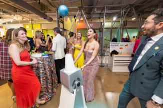 Jason Zuccari and Susan Farkas at the National Children's Museum Play Soiree afterparty