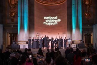 Washington Performing Arts Children of the Gospel Choir performing at the National Children's Museum Play Soiree