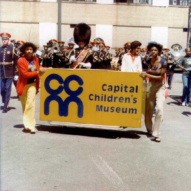 Parade for the opening day of Capital Children's Museum