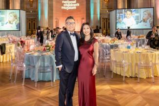 Eun Yang and Robert Kang at the National Children's Museum's Play Soiree