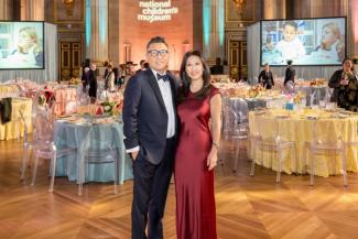 Eun Yang and Robert Kang at the National Children's Museum's Play Soiree