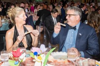 Erik Smith and Edith Gregson at the National Children's Museum Play Soiree