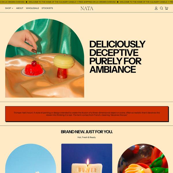 Nata Concept Store with Shapes theme