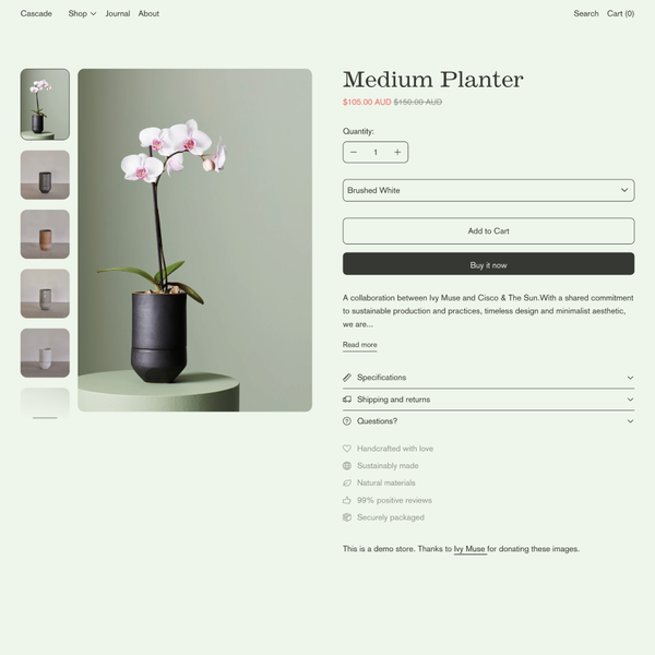 Cascade - Switch Themes