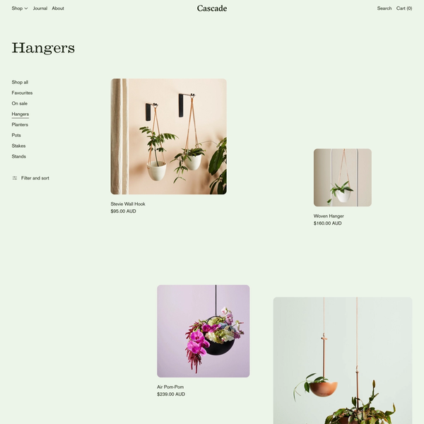 Cascade - Switch Themes