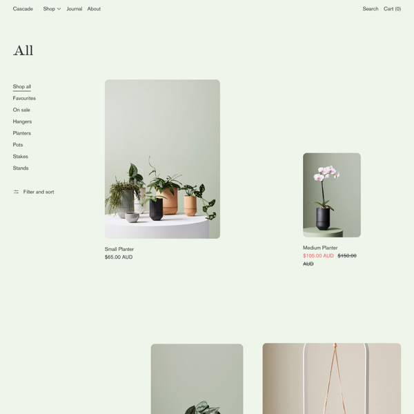 Cascade - Switch Themes