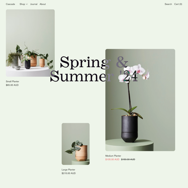 Cascade - Switch Themes