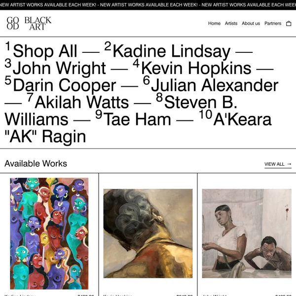 Good Black Art