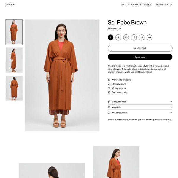 Cascade - Switch Themes
