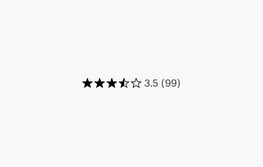 Ratings Stars
