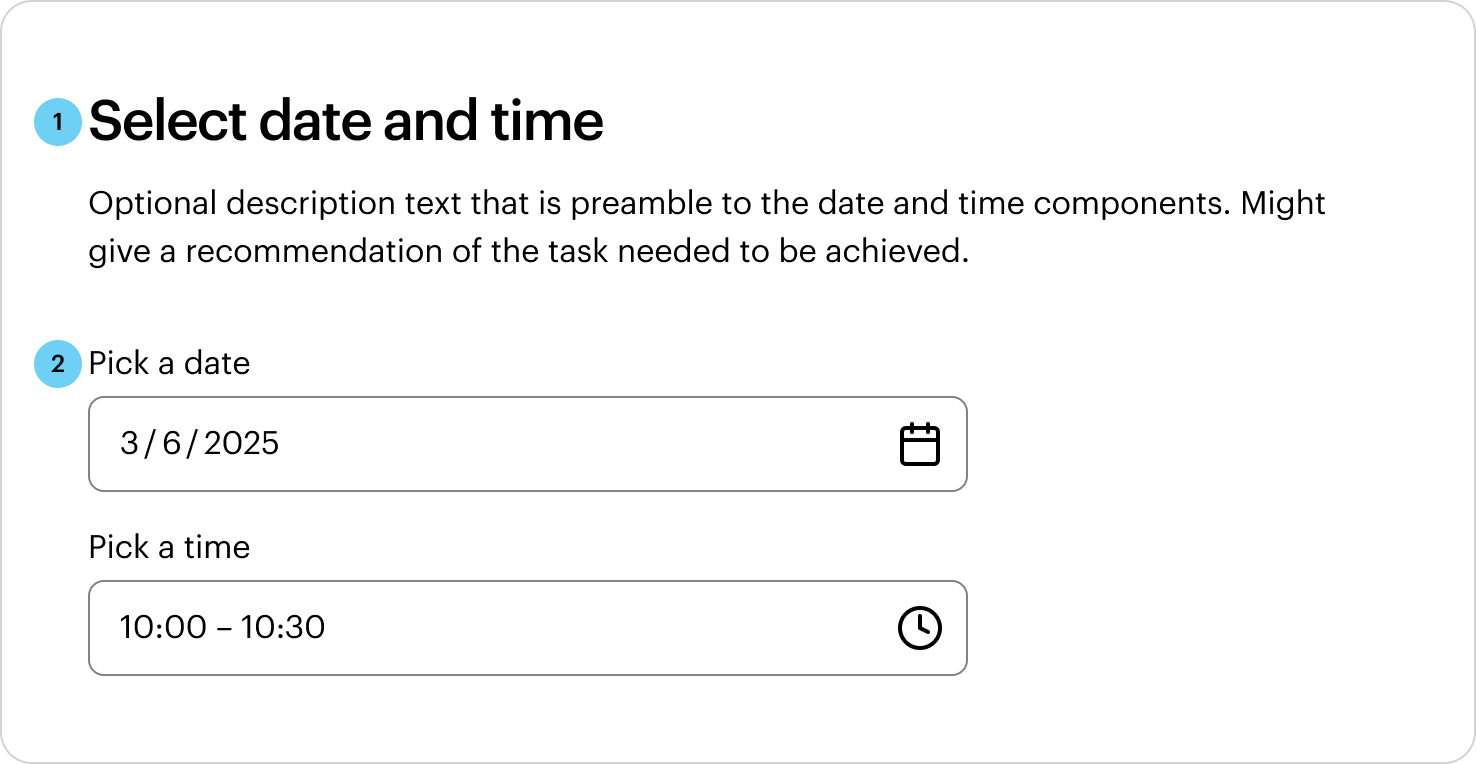 Date and Time Pattern Overview