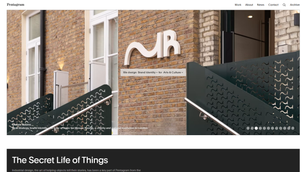 pentagram design consultancy website agency 