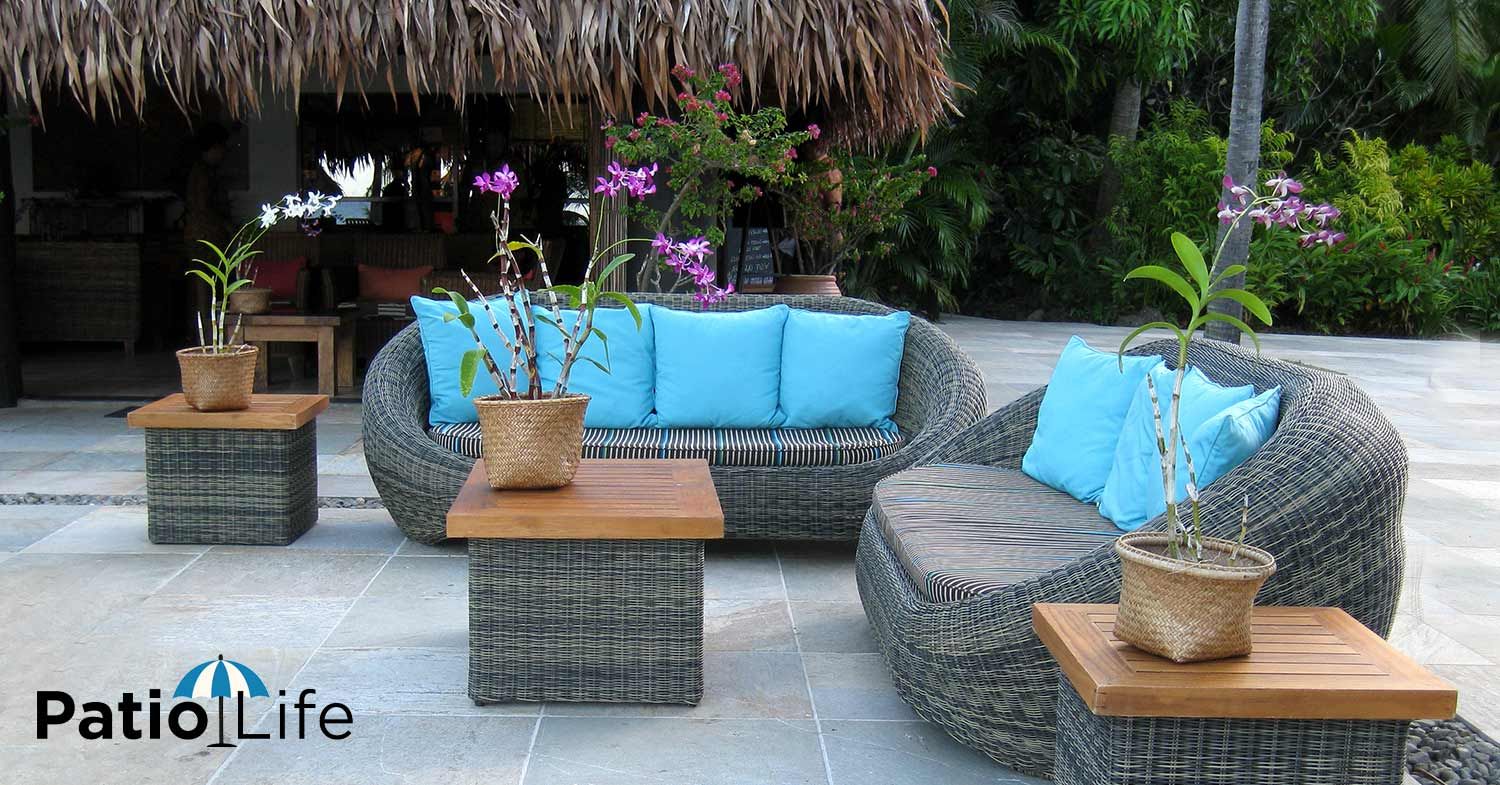 Patio Furniture with Pillows on a Patio | Patio Life