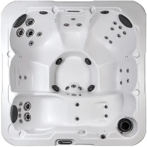 Bird's Eye View of At Home Collection Hot Tub | Patio Life