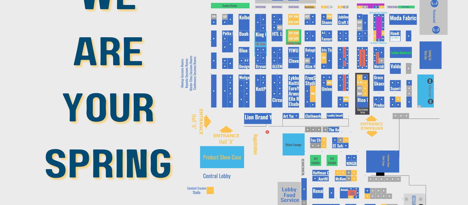 We Are Your Spring Event